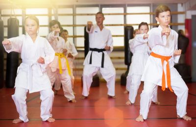 Martial arts class