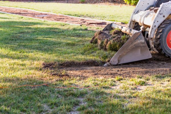 Yard Drainage Grading in Gainesville