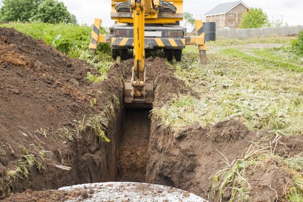 Drainage Trench Installation in Gainesville