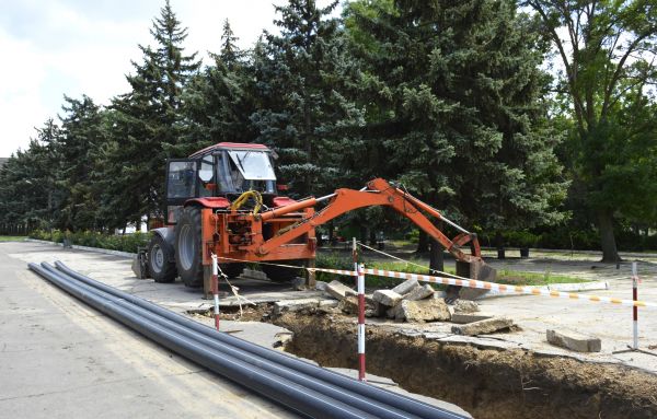 Sewer Line Excavation in Gainesville