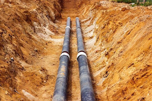 Water Line Trenching in Gainesville