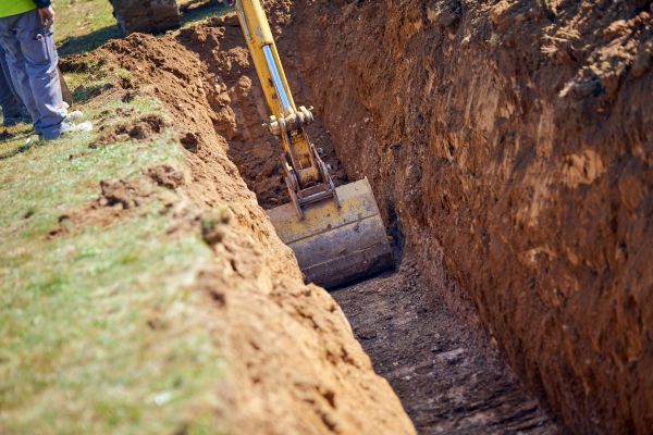 Ditch Excavation in Gainesville