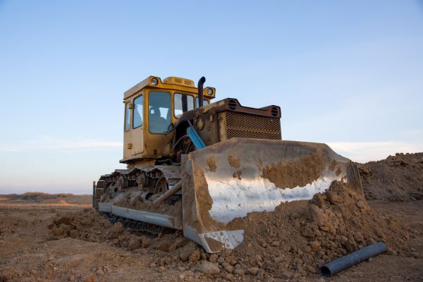 Bulldozer Land Grading in Gainesville
