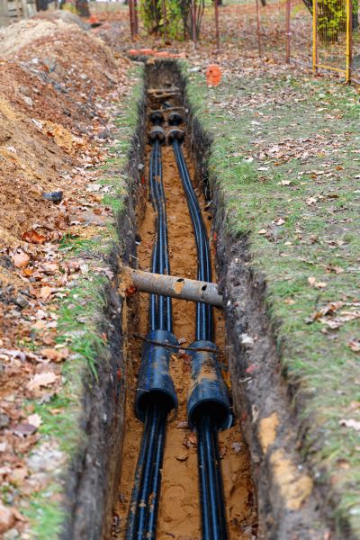 Electrical Line Excavation in Gainesville