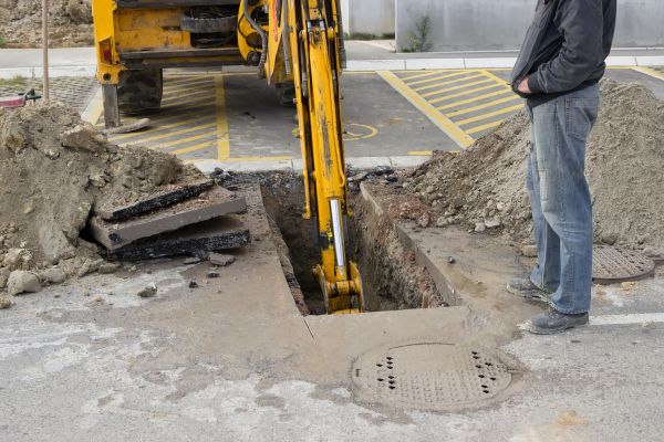 Utility Line Excavation in Gainesville